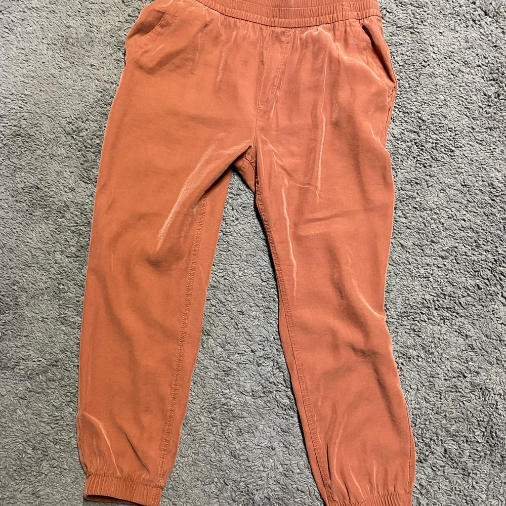 Old Navy Joggers - Burnt Orange- size Large